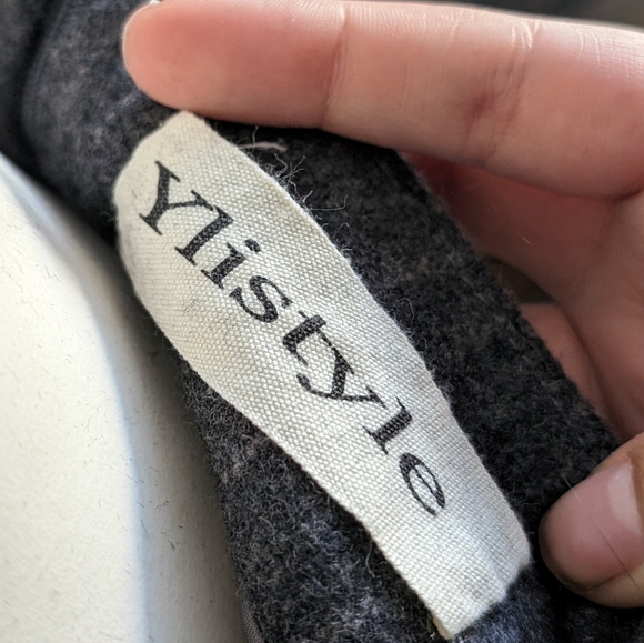 Vintage style pinstripe wool skirt - Picture 7 of 7